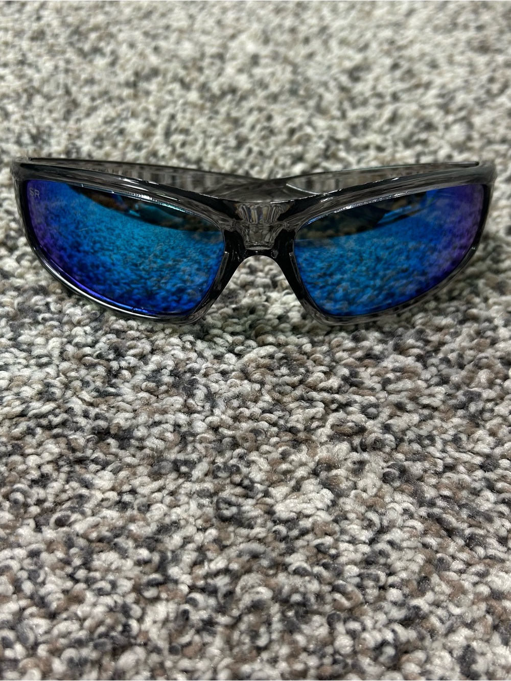 Shady Rays X Series Glacier Smoke Gray Rectangle X-19 Polarized Sunglasses 63-16